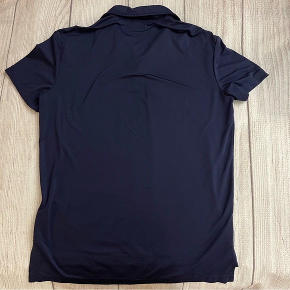 POLO Ralph Lauren Men's Deep Navy Blue Performance Polo Shirt Size Medium - Picture 6 of 7